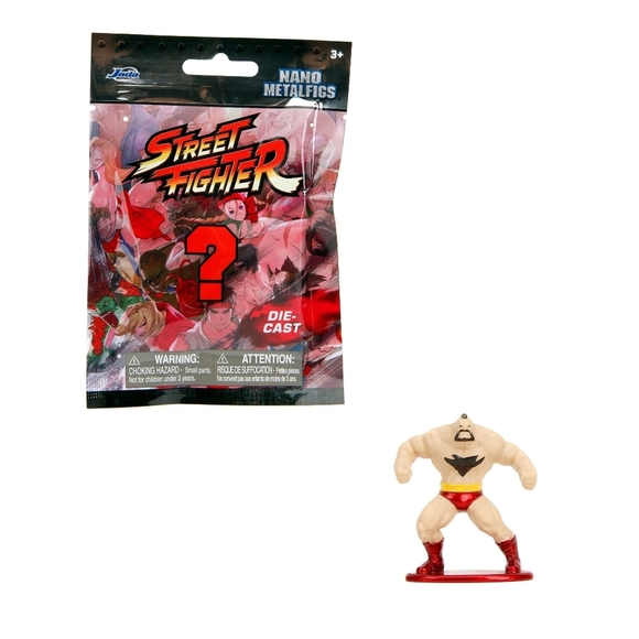 4 Packs Of Opened Jada Toys Street Fighter Nano Metalfigs Action Figure Die Cast - Picture 2 of 12